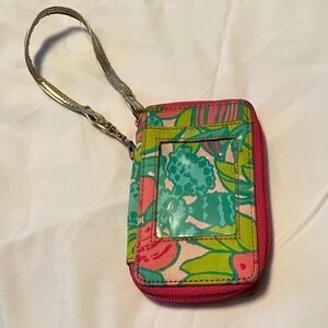 Lilly Pulitzer Vibrant Floral Wristlet Wallet